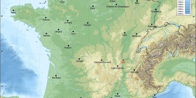 Χάρτης της Λυών geographic